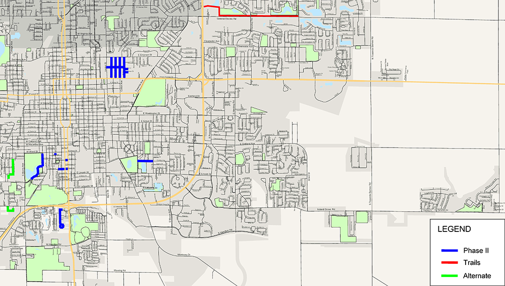 FY24 Resurfacing Phase 2 Map