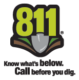 811 JULIE One-Call Utility Locate Logo